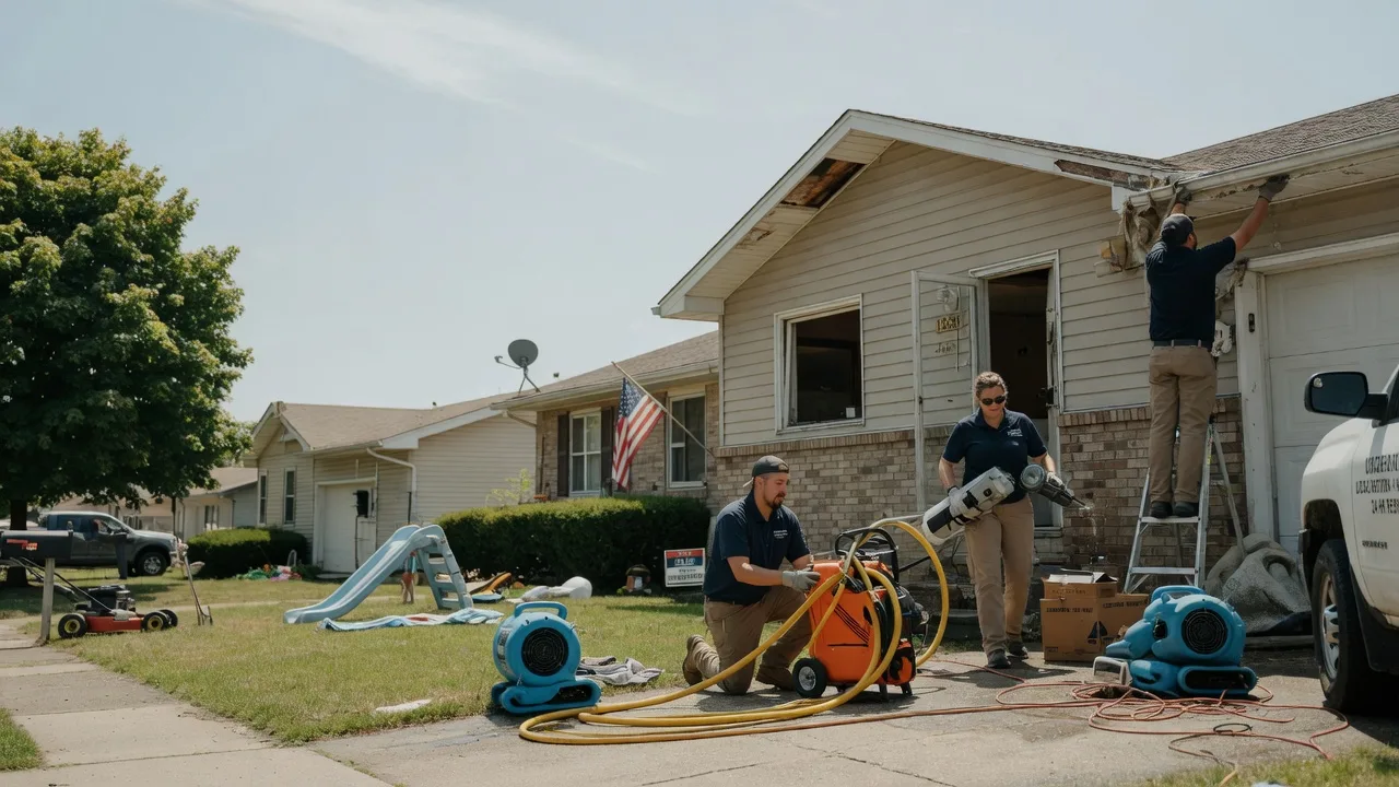 Water Damage Restoration in Ambia, IN near me
